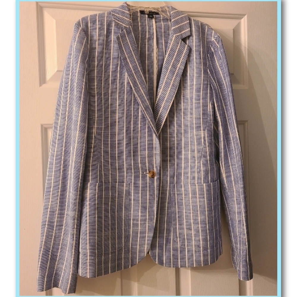 Tommy Hilfiger Blue/White Blazer